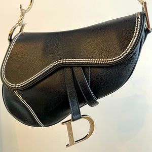Authentic Dior Shoulder Saddle Bag